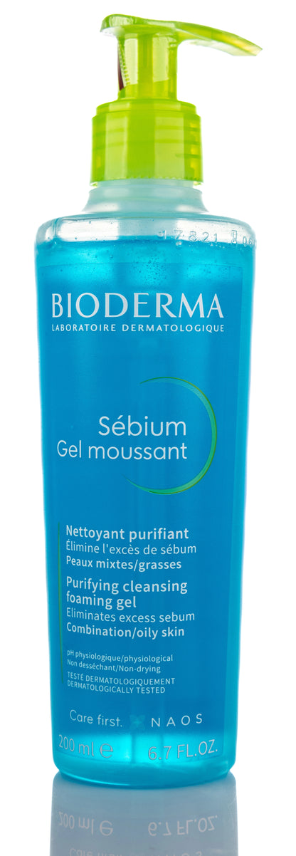 Bioderma Sébium Gel Moussant (Purifying Foaming Gel) 200 Ml