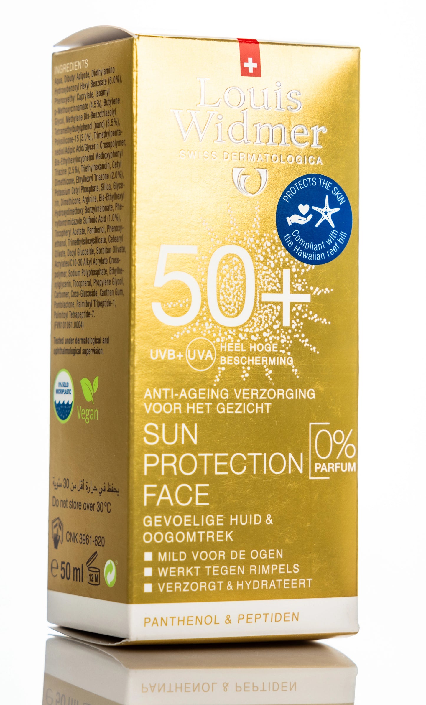 Louis Widmer  Sun Protect Face Spf 50+ Cream 50 Ml