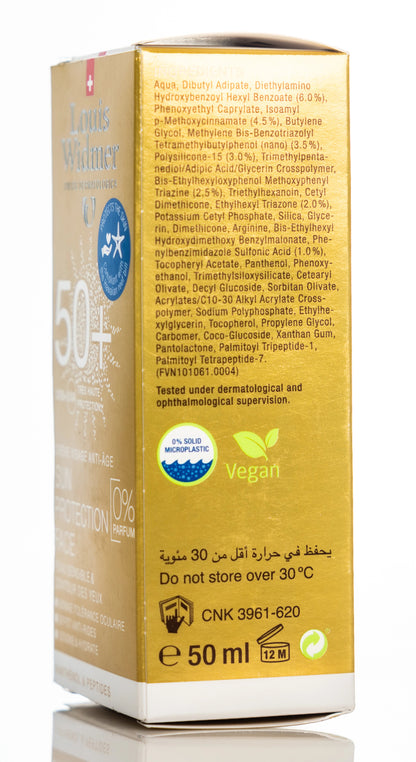 Louis Widmer  Sun Protect Face Spf 50+ Cream 50 Ml