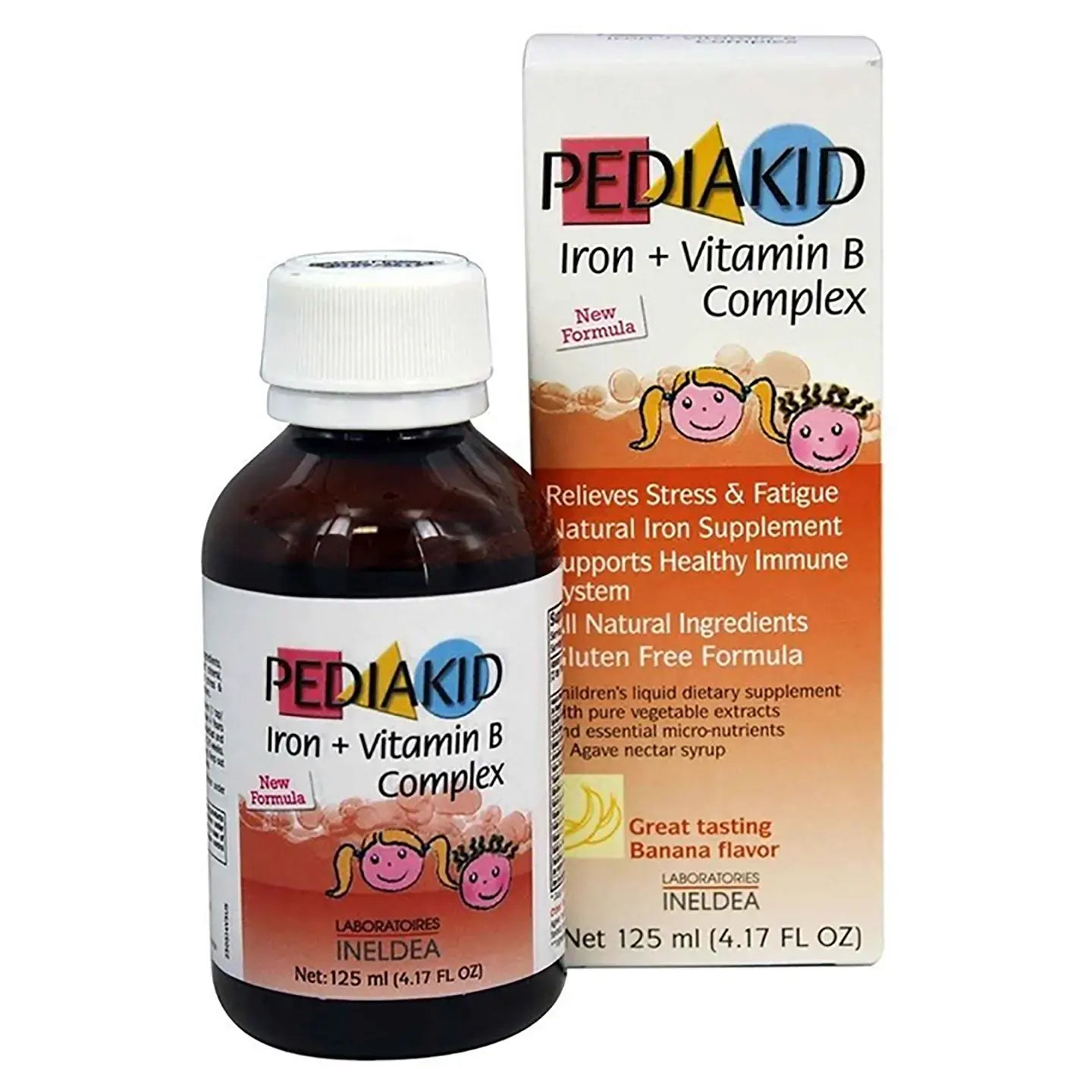Pediakid Iron + Vitamins B Syrup 125 ml