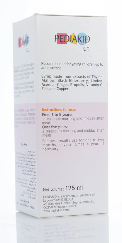 Pediakid K.F Cough&Cold Syrup 125 ml