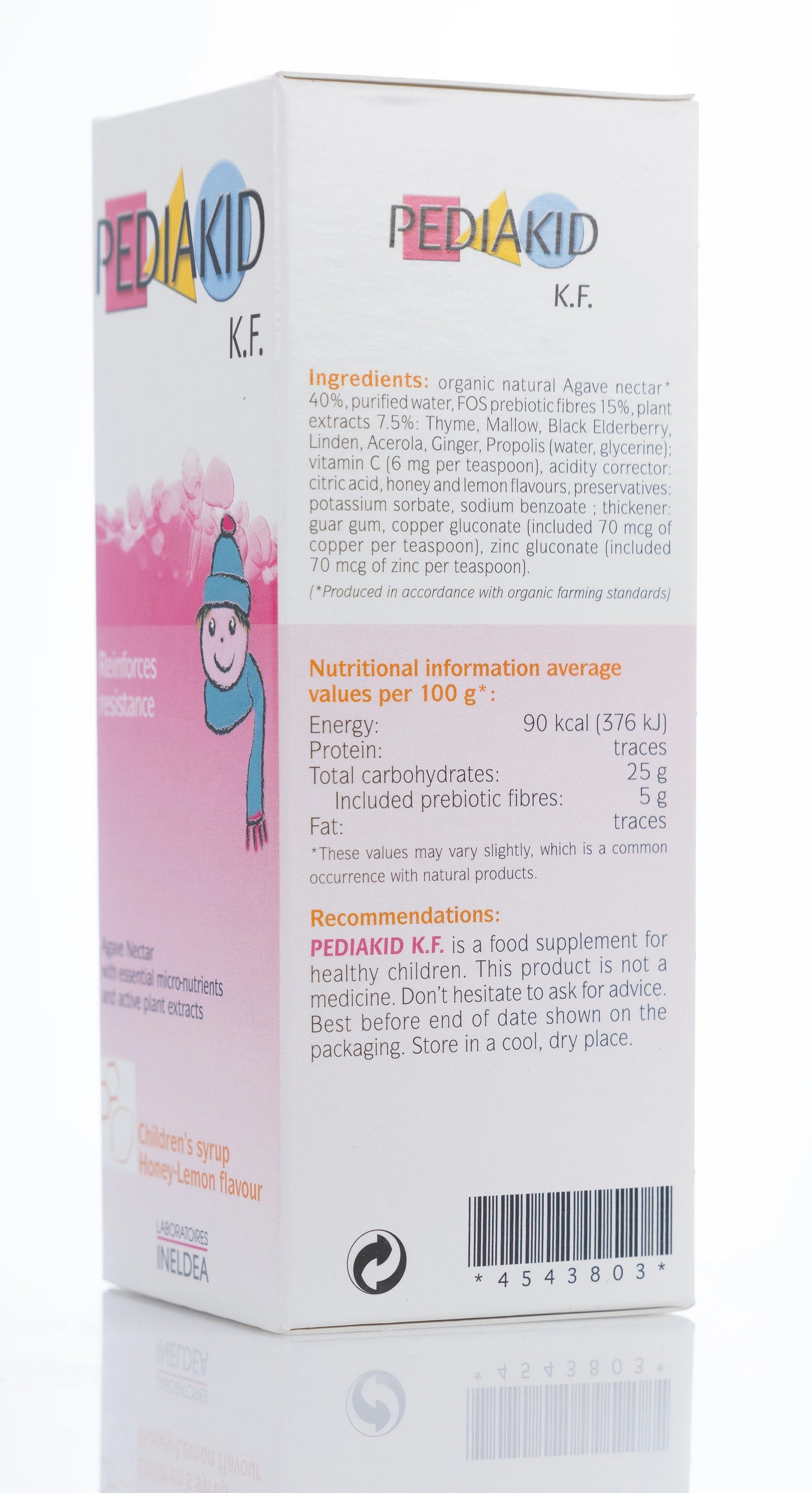 Pediakid K.F Cough&Cold Syrup 125 ml