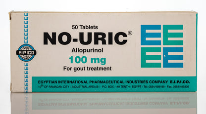 No Uric 100 Mg 50 Tablets
