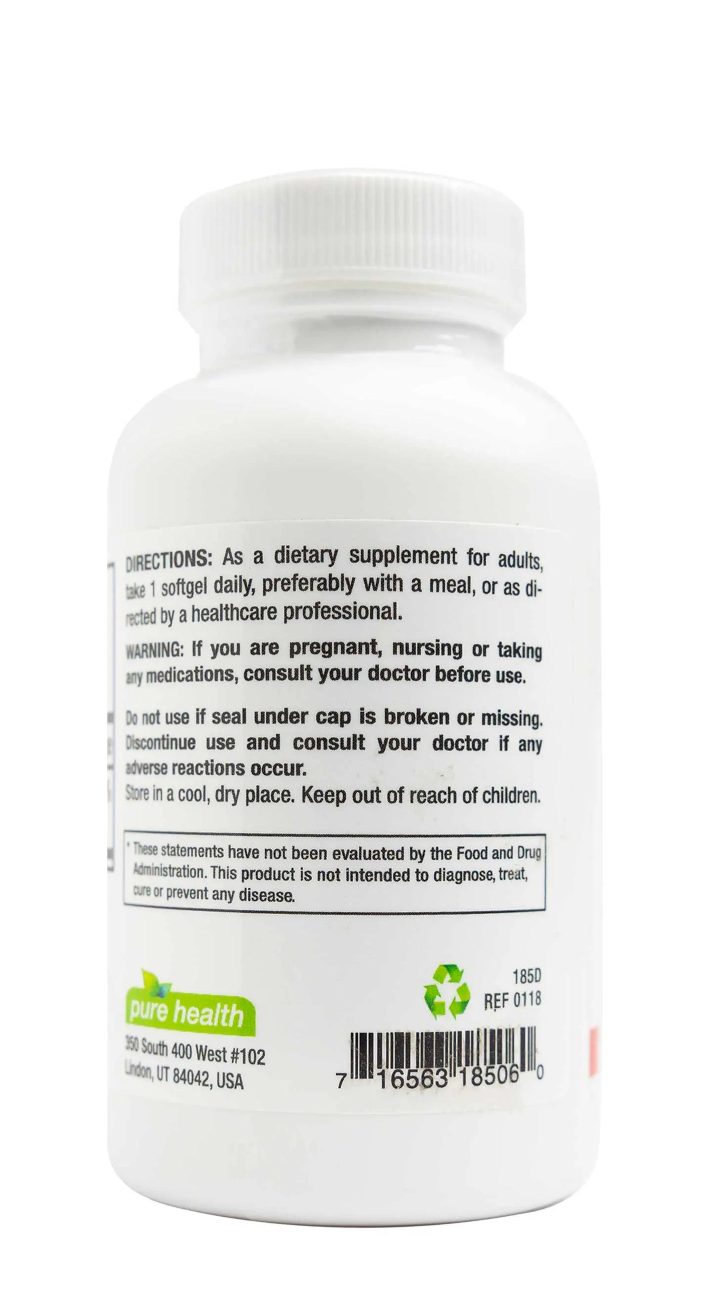 Pure Health Vitamin-E 1000 IU 60 Softgels