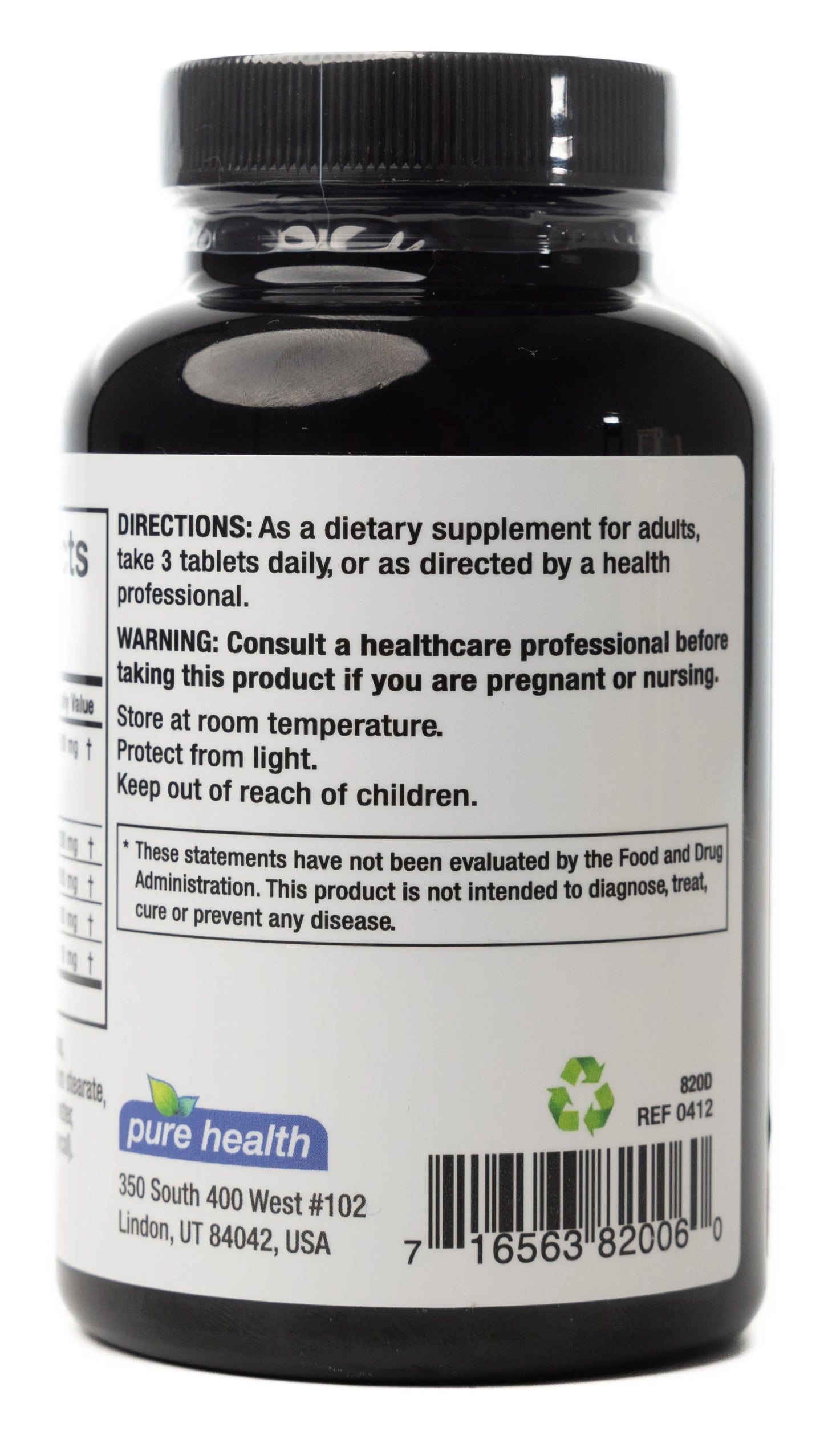 Pure Health Glucosamine1500 Chondroitin1200 90 Tablets