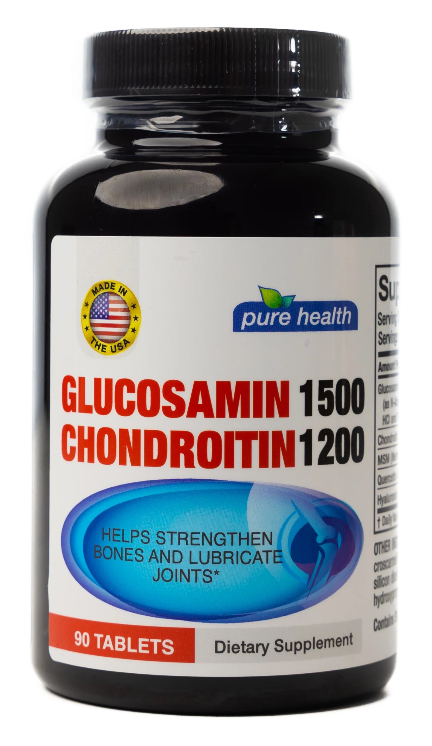 Pure Health Glucosamine1500 Chondroitin1200 90 Tablets