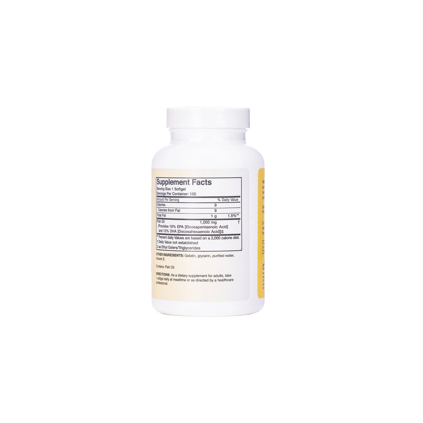 Pure Health Omega-3 Fish Oil 100 Softgels