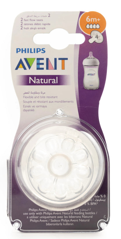 Avent [900] Classic+ Teats 3M+ 3 Holes  2 Pieces