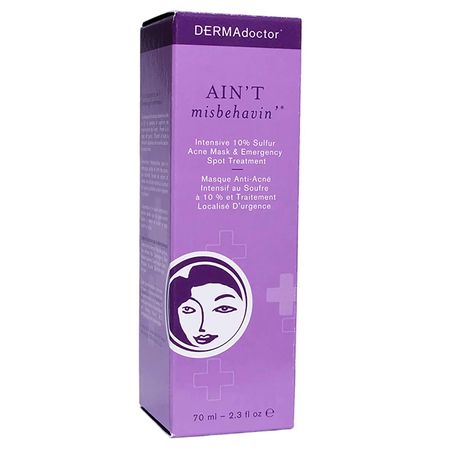 DERMAdoctor Ain't Misbehavin' Intensive 10% Sulfur Acne Mask & Emergency Spot Treatment 70 ml