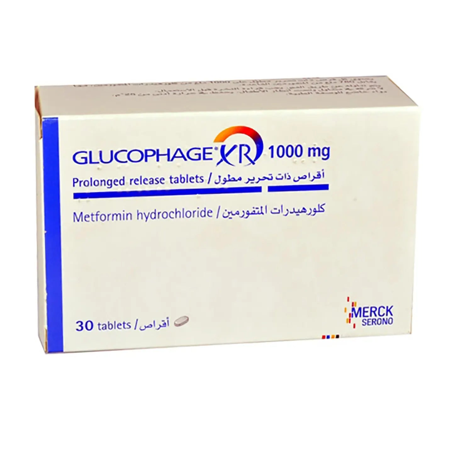 Glucophage Xr 1000Mg 30 Tablets