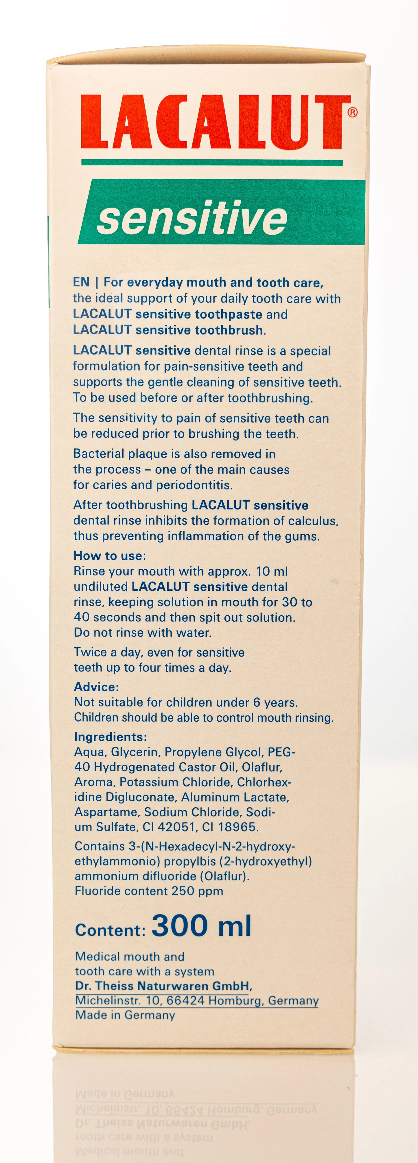 Lacalut Sensitive Mouthwash 300ml