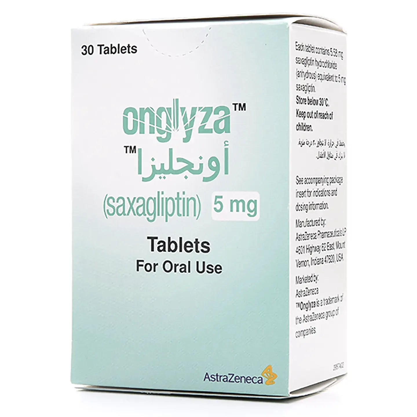 Onglyza 5Mg 30 Tablets