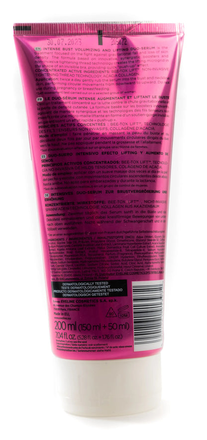 Eveline Slim Extreme 4D Intense Bust Volumizing and Lifting Duo Serum 200 Ml