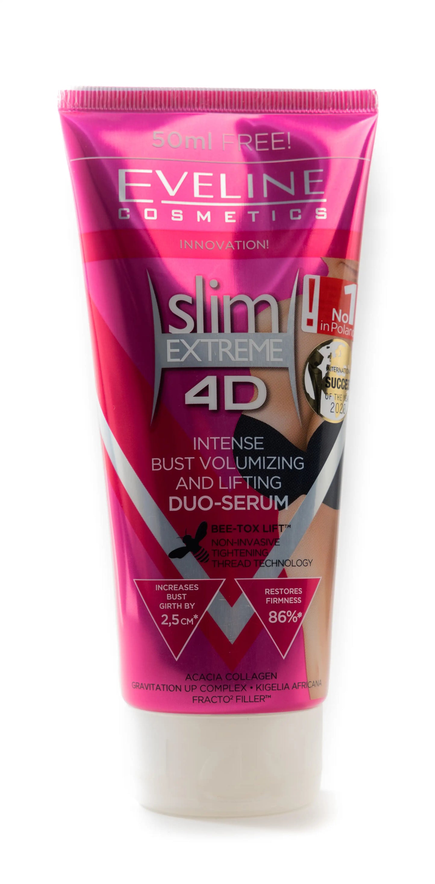 Eveline Slim Extreme 4D Intense Bust Volumizing and Lifting Duo Serum 200 Ml