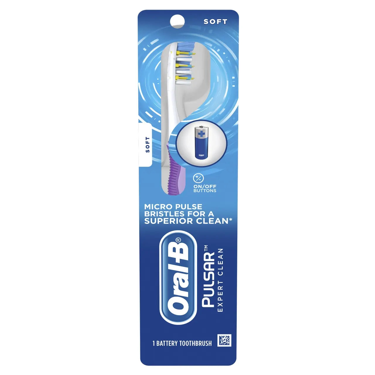 Oral-B Pulser Expert Clean Battery Toothbrush-Soft