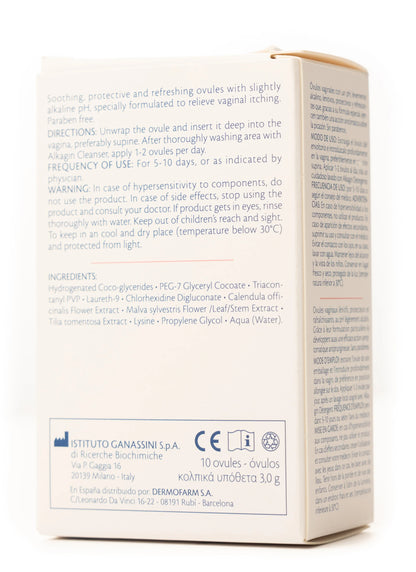 Alkagin Vaginal Ovules 10 Pieces