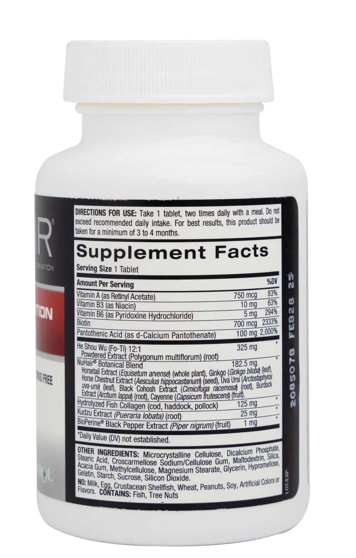 NuHair Hair Rejuvenation for Women 60 Tablet