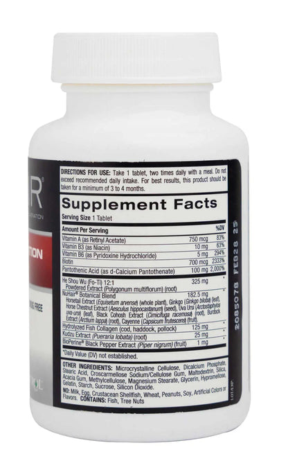 NuHair Hair Rejuvenation for Women 60 Tablet