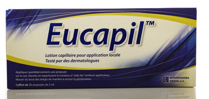 Eucapil (Fluridil) Hair Loss Treatment 30 Ampoules x 2 ml