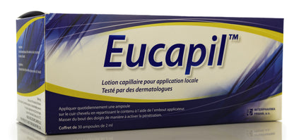 Eucapil (Fluridil) Hair Loss Treatment 30 Ampoules x 2 ml