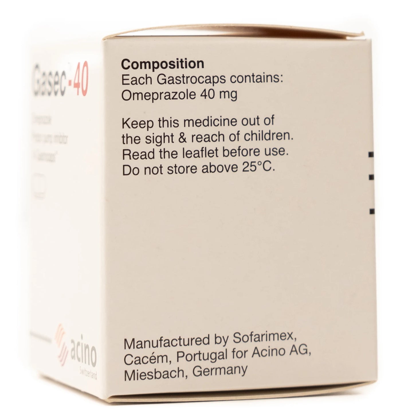Gasec 40Mg 14 Capsules