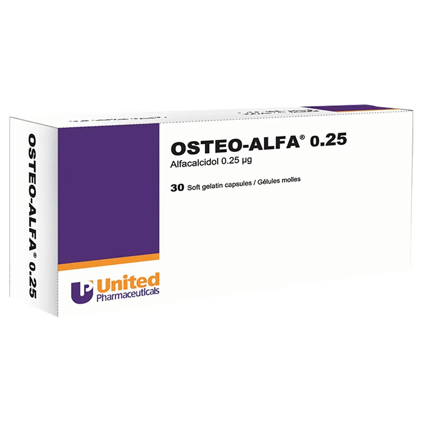 Osteo-Alpha 0.25Mcg 30 Capsules
