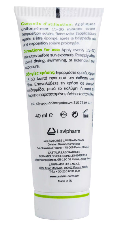 Castalia Dermopur SPF 30 Crème Solaire  40 Ml