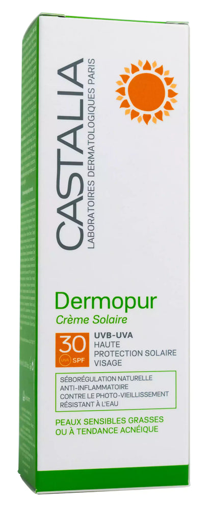 Castalia Dermopur SPF 30 Crème Solaire  40 Ml