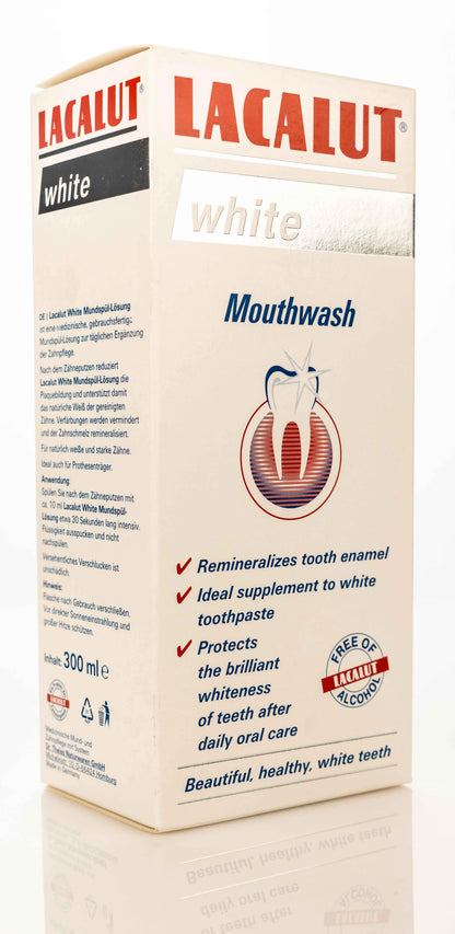 Lacalut White Mouthwash 300ml