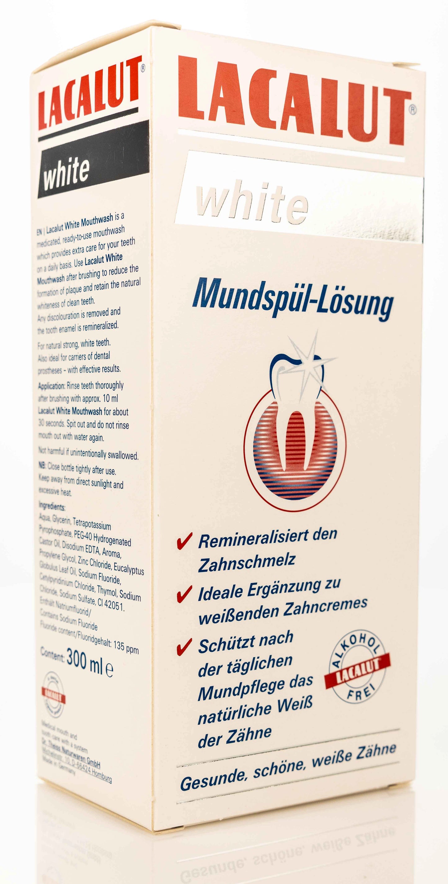 Lacalut White Mouthwash 300ml