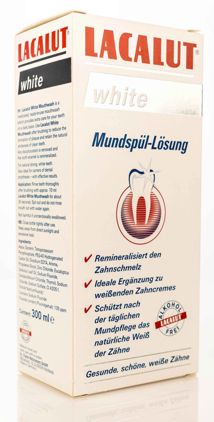 Lacalut White Mouthwash 300ml