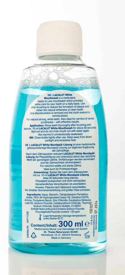 Lacalut White Mouthwash 300ml