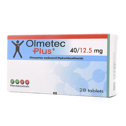Olmetec Plus 40/12.5Mg 28 Tablets