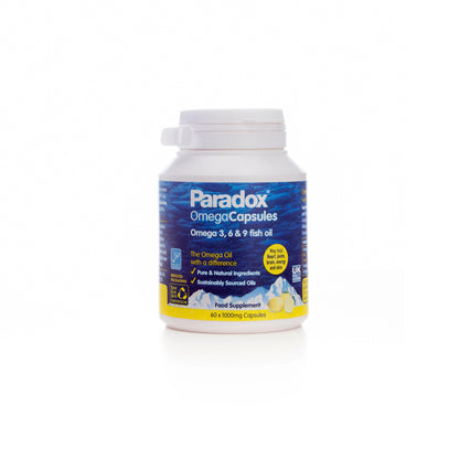 Paradox Omega 3,6&9 Fish Oil 1000 mg  60 Capsules