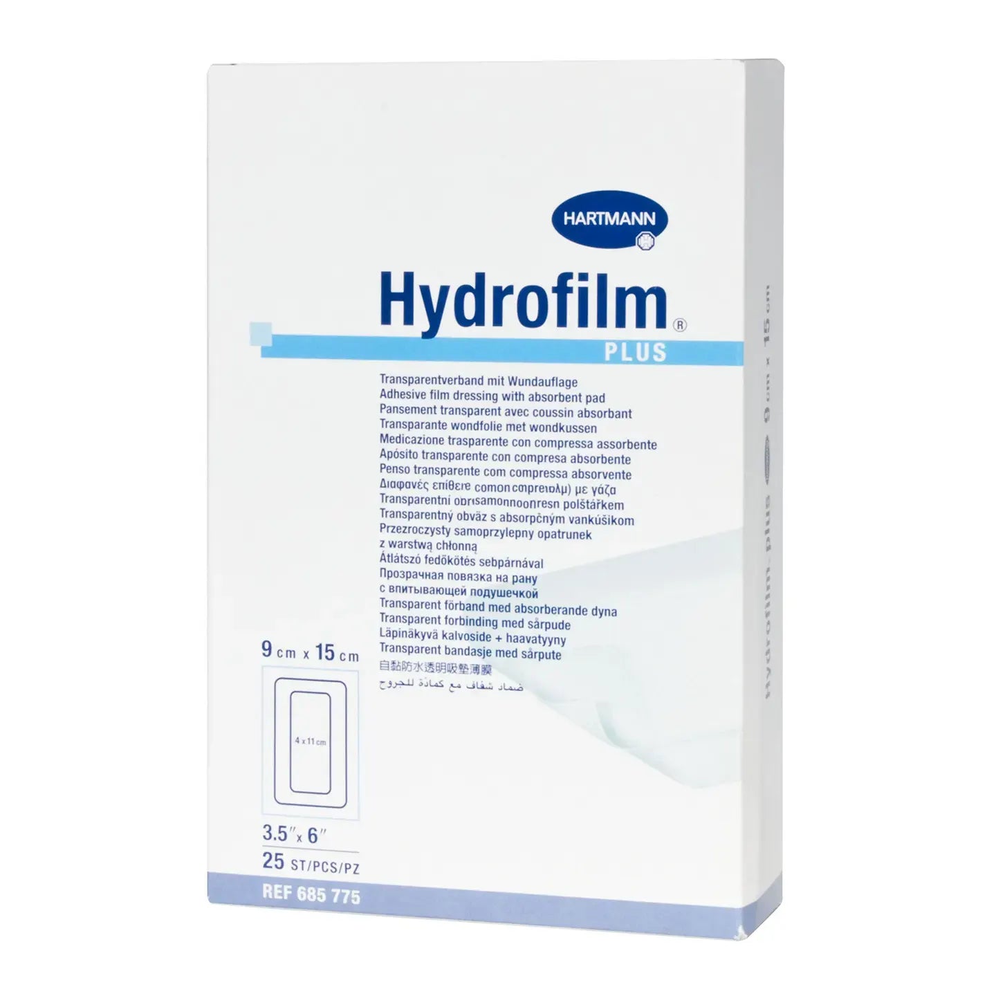 Hartmann HydroFilm Plus 9X15Cm 25 Pieces