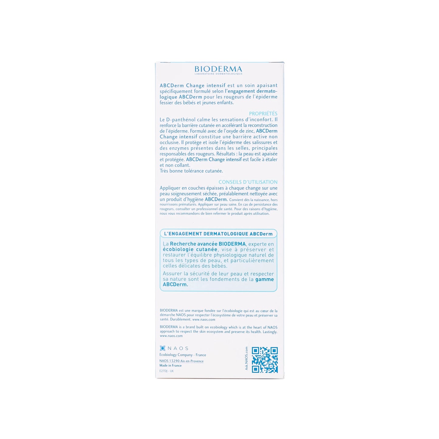 Bioderma ABCDerm Change Intensif 75 Gm