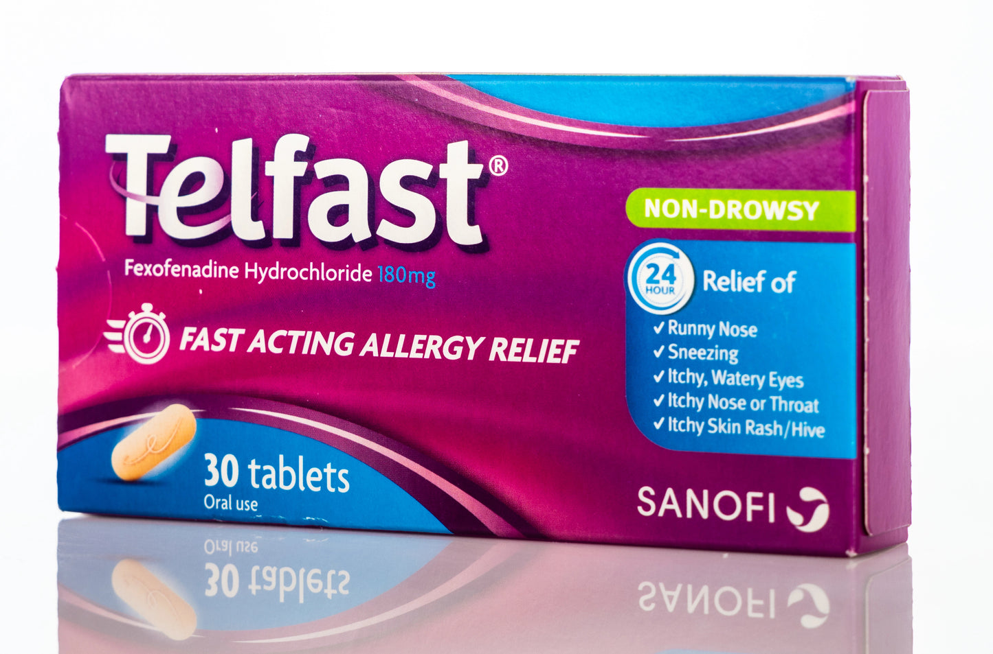 Telfast 180Mg 30 Tablets