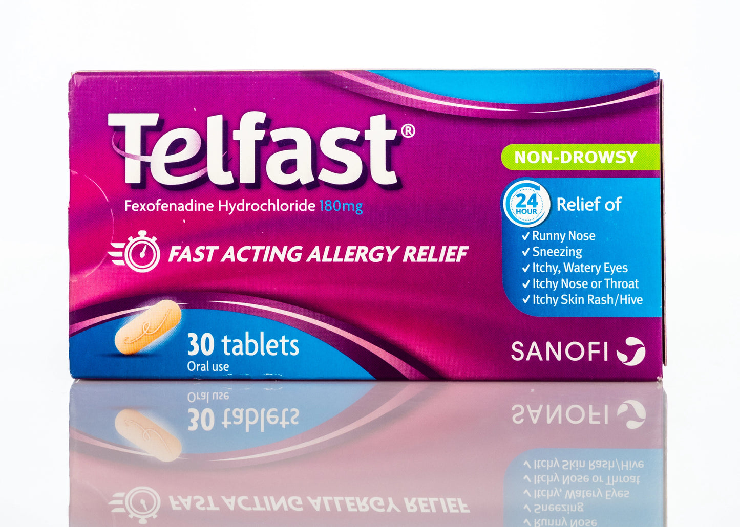 Telfast 180Mg 30 Tablets