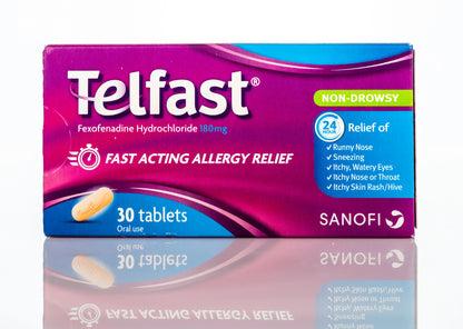 Telfast 180Mg 30 Tablets