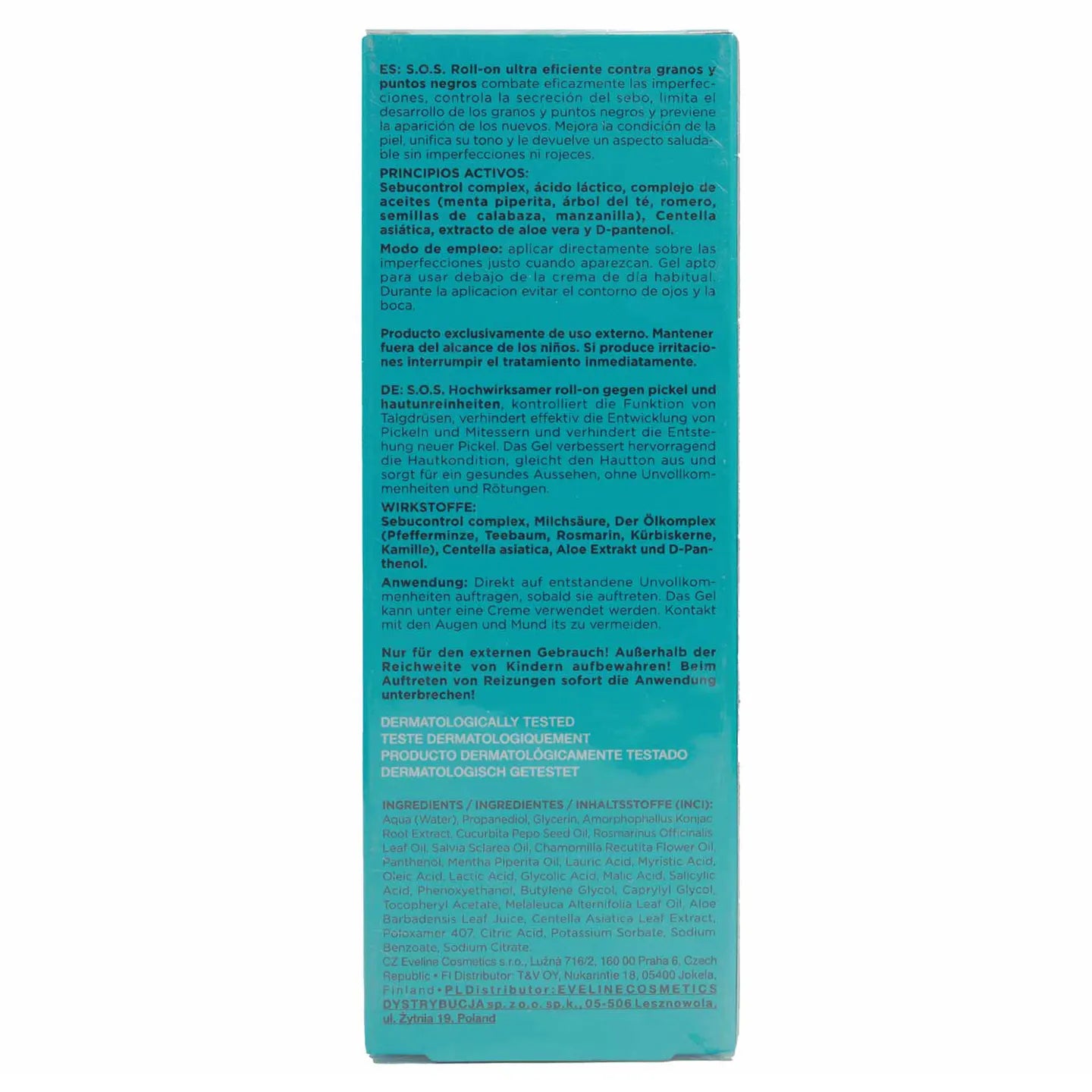 Eveline SOS Stop Ultra-Effective Roll-On Against Spots 15 Ml