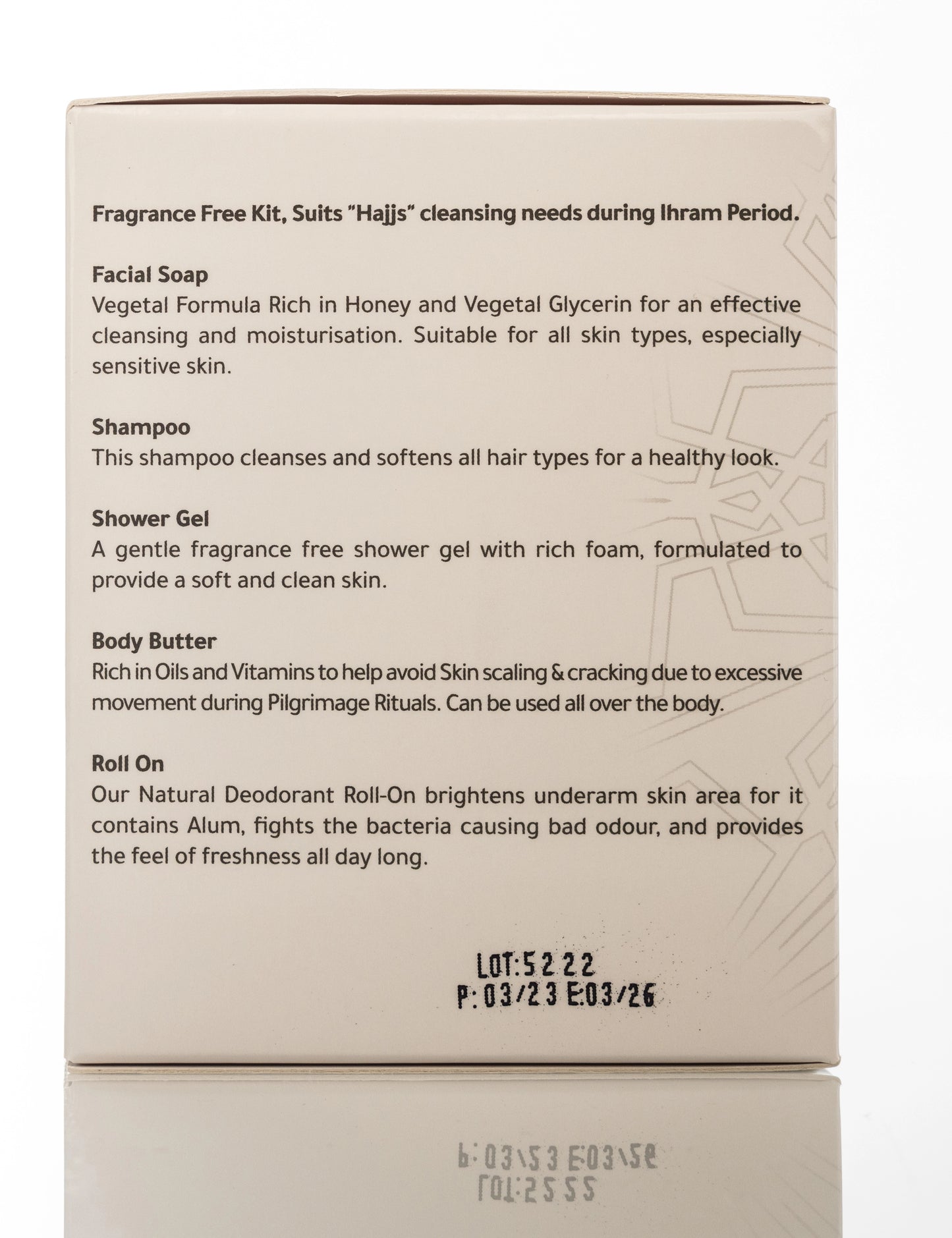 Safi Hajj Kit Fragrance Free