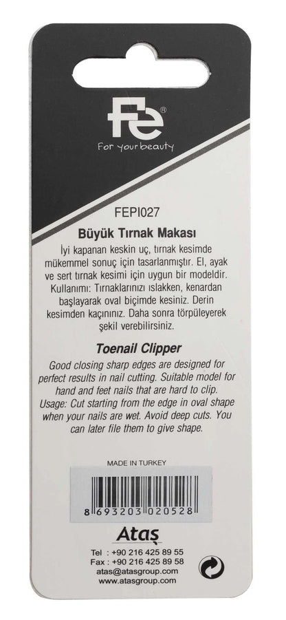 Fe Toe Nail Clippers 1027
