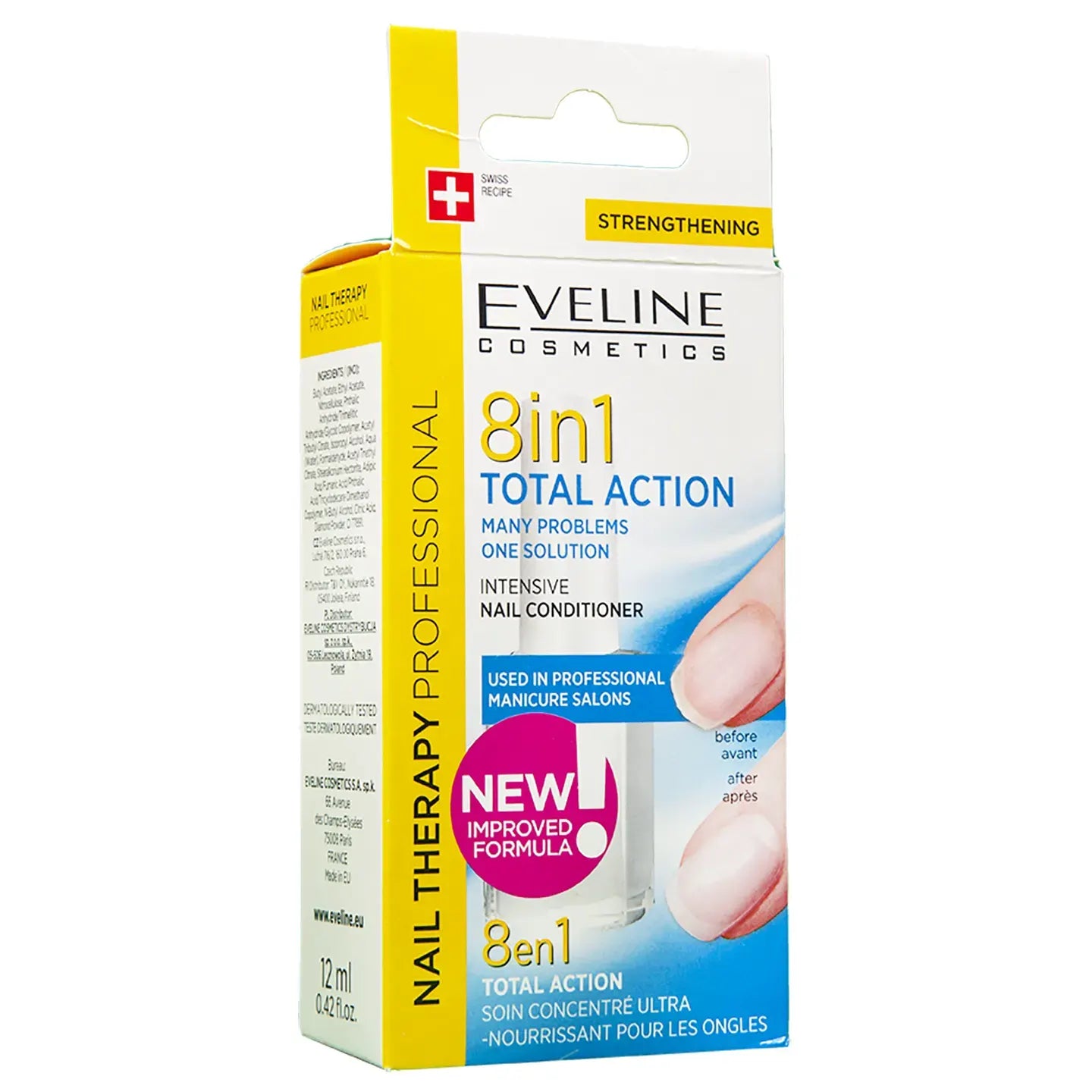 Eveline 8 in 1 Total Action Nail Concentrate 12 Ml