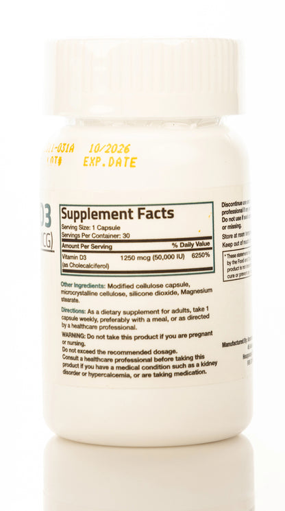 BronsonVitamin D3 50000 IU 30 Capsule
