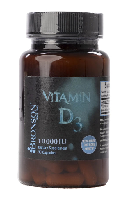 Bronson Vitamin D3 10000 IU 30 Capsule