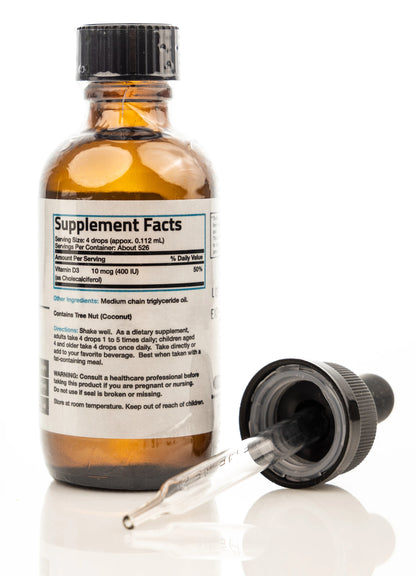 Bronson Vitamin D3 400 IU Liquid 60 Ml