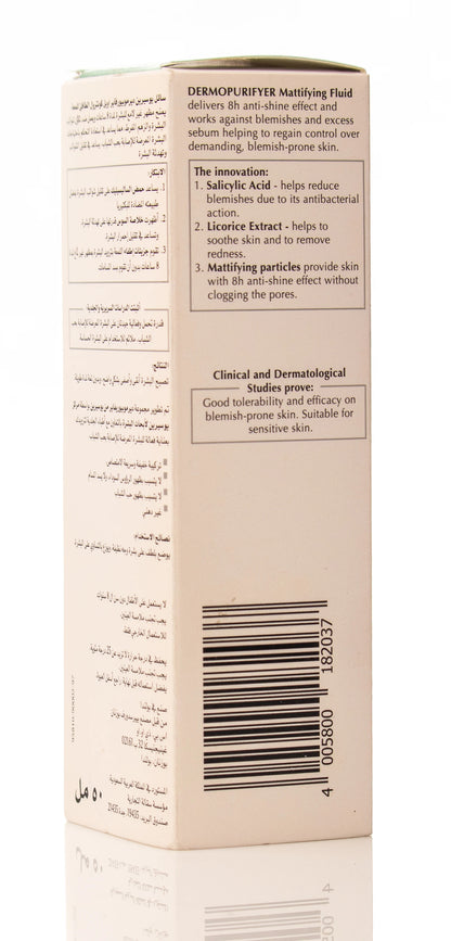 Eucerin DermoPurifyer Oil Control Mattifying Fluid 50 Ml