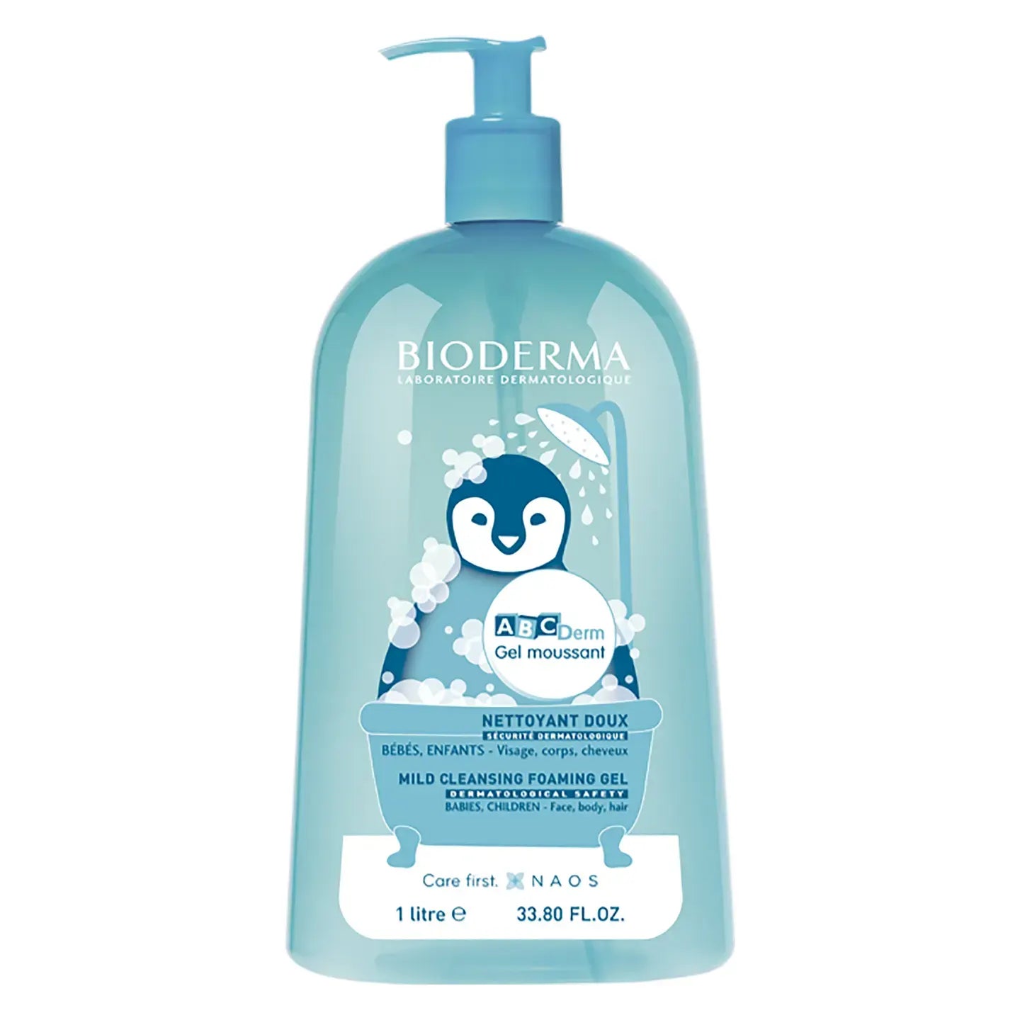 Bioderma ABCDerm Moussant Mild Foaming Cleanser 1 Liter
