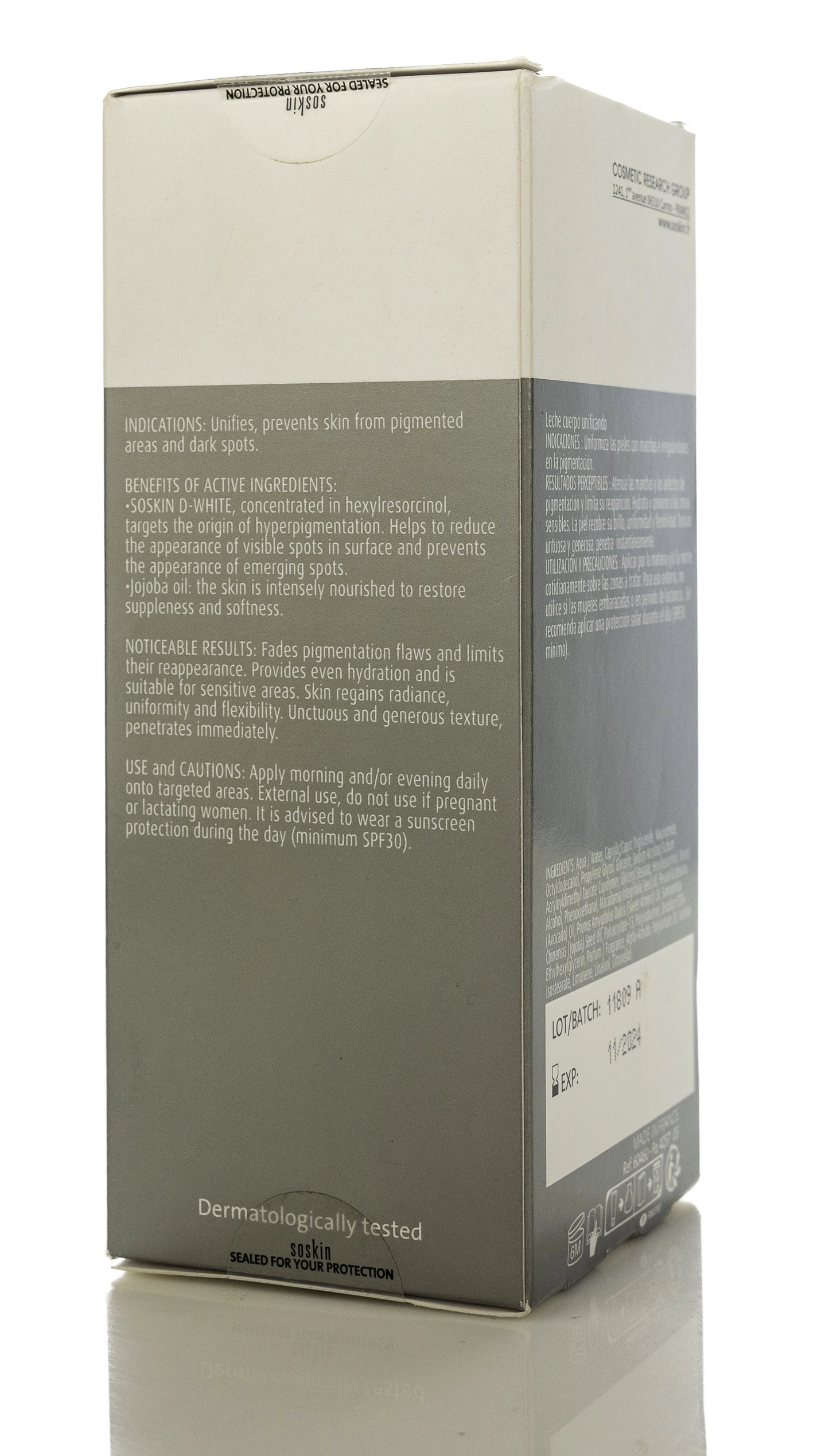 Soskin Whitening Body and Sensitive Area 150 ml Lotion