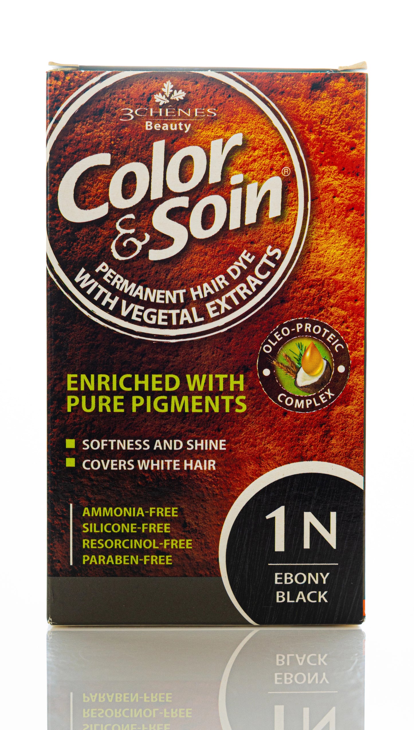 Color & Soin Permanent Hair Color [1N] Ebony Black